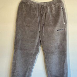 MKI Miyuki Zoku Men's Sherpa Track Pant in Grey